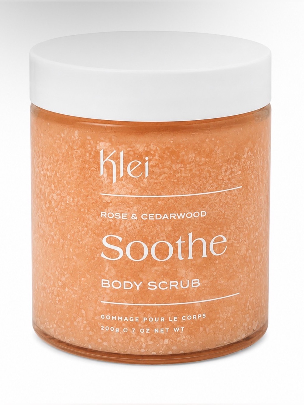 Klei Soothe Rose & Cedarwood Body Scrub